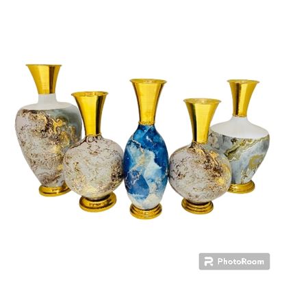 Picture of CHAFFEX PROP FLOWER VASE PRINT SET 5P