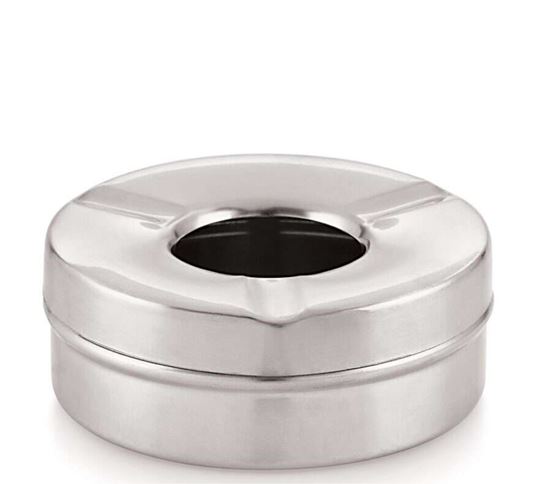 Picture of MOSC ASHTRAY SS W/COVER MED 8CM
