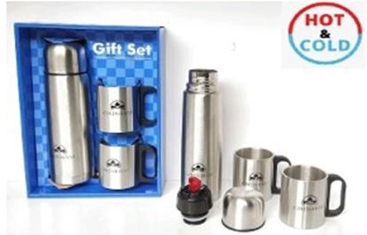 Picture of IMP SS FLASK VACCUM 500ML WITH 2 CUPS BTG-L3