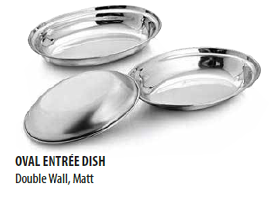 Picture of DESTELLER OVAL DISH D/W MATT(2POR)