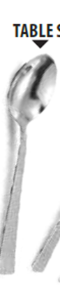 Picture of DESTELLER GOLD CUP ROLLED TABLE SPOON 4MM