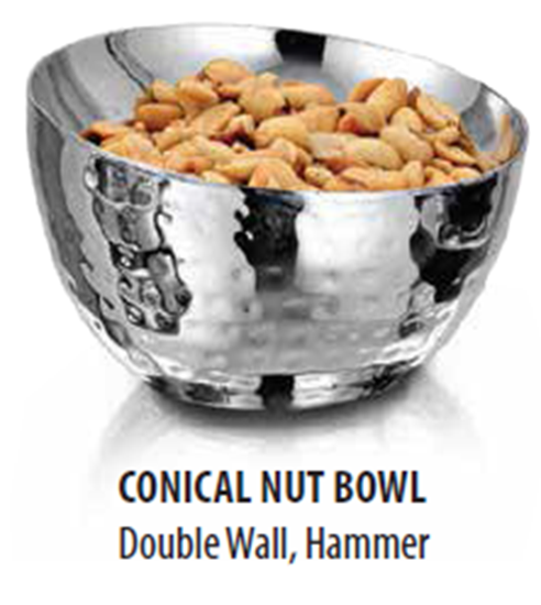 Picture of DESTELLER CONICAL NUT BOWL D/W HAMMR