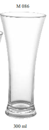 Picture of MUSKAN GL PILSNER 300ML (CLEAR)