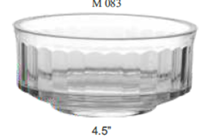 Picture of MUSKAN SOUP BOWL RIPPLE 4.5" (WHITE)