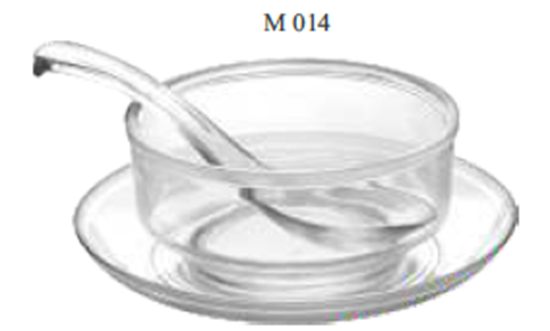 Picture of MUSKAN SOUP SPOON NEW (CLEAR)