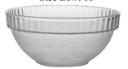 Picture of MUSKAN BOWL STEC 8" (CLEAR)