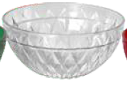 Picture of MUSKAN BOWL DIAMOND 8" (CLEAR)