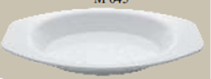 Picture of MUSKAN HAMMR OVAL BOWL NO1 (WHITE)