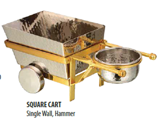 Picture of DESTELLER SERVING SQUARE CART WITH DIP