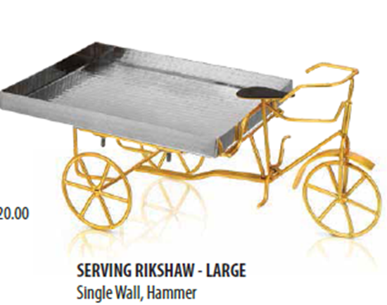 Picture of DESTELLER SERVING RIKSHAW LARGE