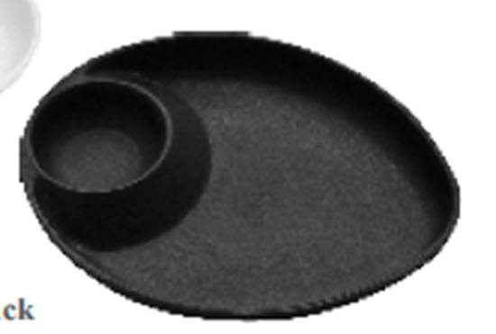 Picture of MUSKAN CHIP & DIP OVAL NEW (BLACK)