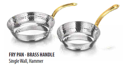 Picture of DESTELLER FRY PAN BRASS HANDLE HAMMR (NO1)