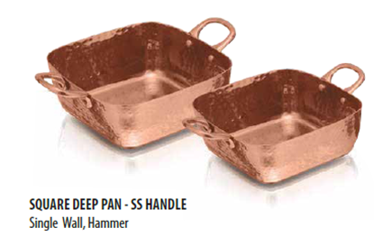 Picture of DESTELLER R GOLD SQUARE DEEP PAN (NO2)