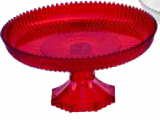 Picture of MUSKAN WHEEL PLATTER 13 RED