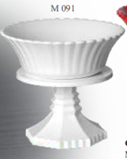 Picture of MUSKAN BOWL FLOWER 9 (WHITE)