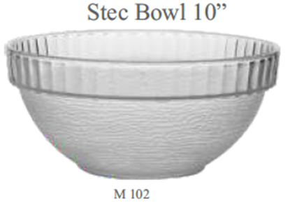 Picture of MUSKAN BOWL STEC 10 (WHITE)