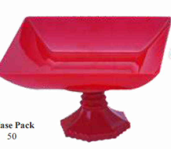 Picture of MUSKAN SQ PLATTER 14 DEEP (RED)