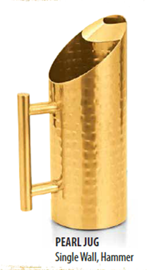 Picture of DESTELLER GOLD JUG PEARL MATT