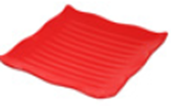 Picture of MUSKAN WAVE PLATTER 12 (RED)