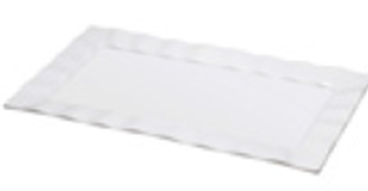 Picture of KENFORD RECT. WAVE PLATTER (WHITE)