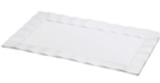 Picture of KENFORD RECT. WAVE PLATTER (WHITE)