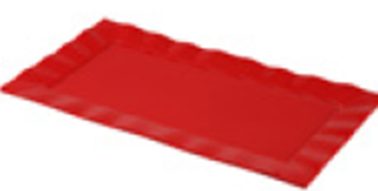 Picture of KENFORD RECT. WAVE PLATTER (RED)