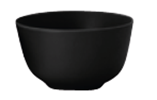 Picture of DINEWELL MATT VEG BOWL 029 (BLACK)