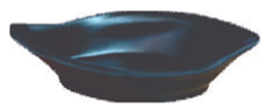 Picture of DINEWELL MATT MINI BOAT BOWL 5129 BLACK