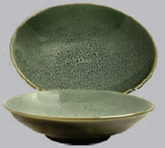 Picture of DINEWELL SW RN GREEN SOUP PLATE