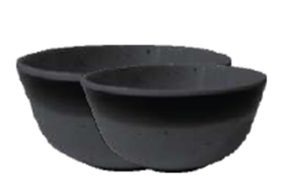 Picture of DINEWELL ROUND SOUP BOWL 5008 (BLK GOLD)
