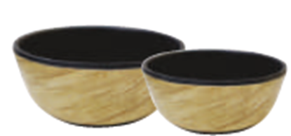 Picture of DINEWELL MATT BAMBOO SOUP BOWL DWB 5087