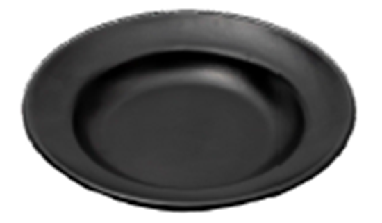 Picture of BLK GP DEEP HALF PLATE P159