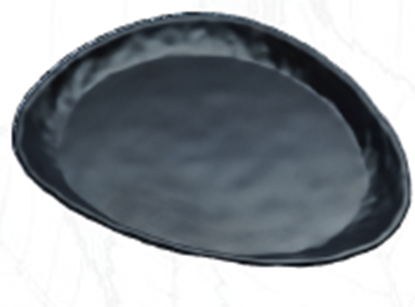 Picture of BLK GP OVAL PLATTER P138