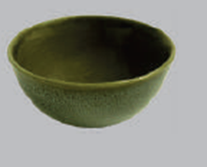 Picture of DINEWELL SW RN GREEN ROUND VEG BOWL