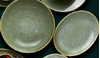 Picture of DINEWELL SW RN GREEN COUPE OVAL PLATTER 24X18CM