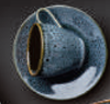 Picture of DINEWELL SW RN MIDNIGHT BLUE CUP SAUCER 220ML