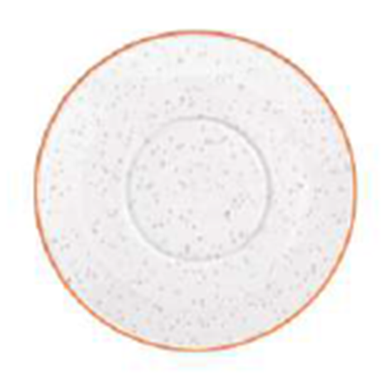 Picture of CC SPECKLE IVORY SAUCER BARISTA