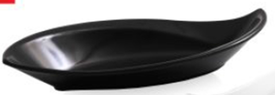 Picture of CELLO ML LEAF PLATTER 14" (BLACK)