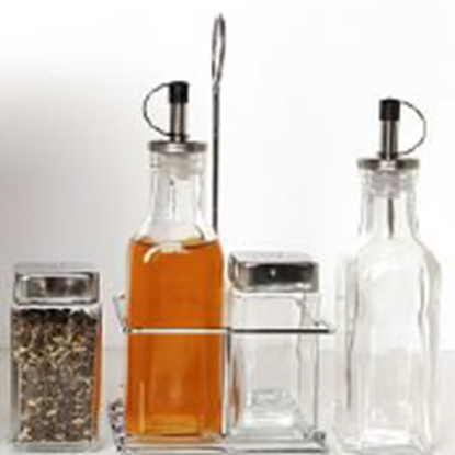 Picture of IMP GK CONDIMENT SET W/STND 4P H3071E