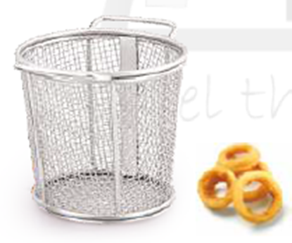 Picture of IG SERVING BASKET ROUND 2 SIDE HANDLE 9X9CM