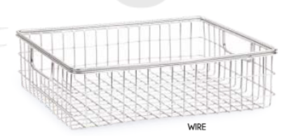 Picture of IG SEASAW BASKET WIRE RECT ANQTIUE 28X17.5X10CM