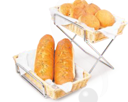 Picture of IG BUFFET STAND FOR 2 RECT BASKET 45X22X28.5