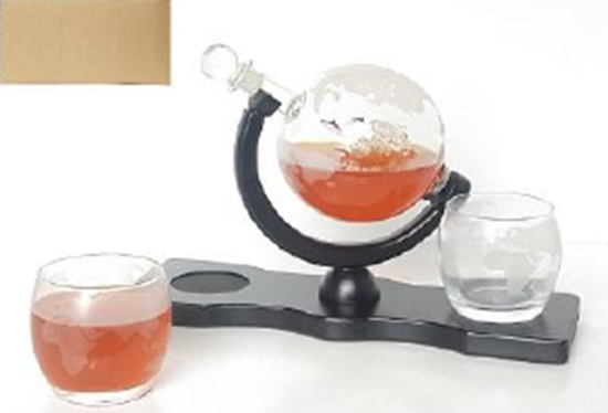 Picture of IMP DELI DECANTER GLOBE SET 3P LX-07