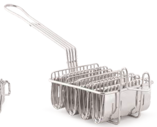 Picture of IG TACO FRYER BASKET SS 4 COMP 16.5X16.5X7.5CM