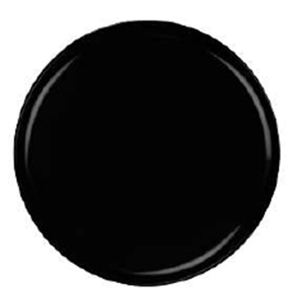 Picture of STN BLK STRIPES DONA DINNER PLATE 11 HMMR 1017