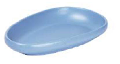 Picture of STN BLU WAVE OVAL SERVING BOWL SMALL 5077