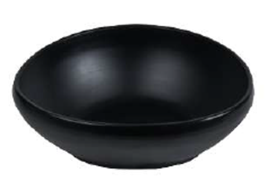 Picture of STN BLK STRIPES ROUND SERVING BOWL MED 5092