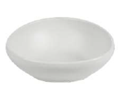 Picture of STN MARBLE DOT ROUND SERVING BOWL SMALL 5091