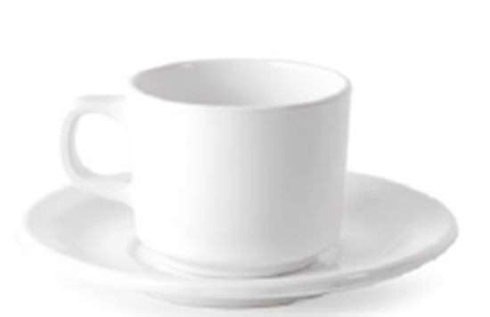 Picture of CELLO ML PRINCELY SAUCER WHITE