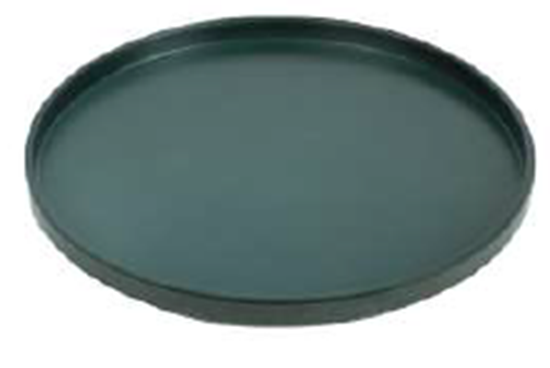 Picture of STN GREEN GLTR BENTO PLATE 8" 2124